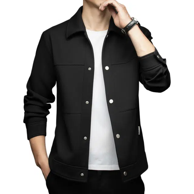 太子龍 百搭经典翻领休闲夹克外套 男款