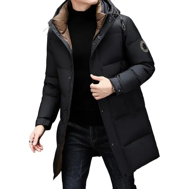 太子龍 连帽外套保暖百搭简约时尚 棉服 男款