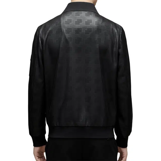 太子龍 春秋季格子字母时尚潮流爸爸装中青年男装夹克外套 男款