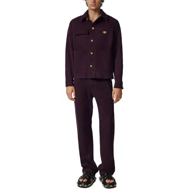 VERSACE JEANS Overdyed Canvas Carpenter FW24