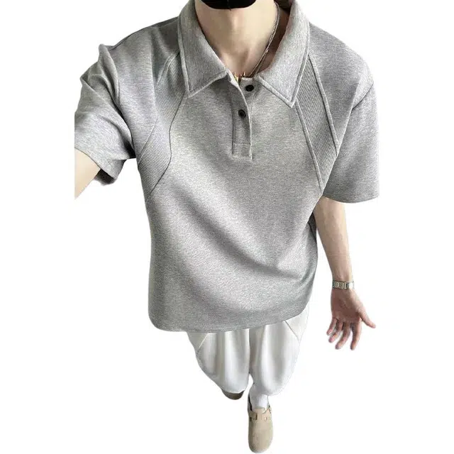 YICHEN boxycleanfitPolo