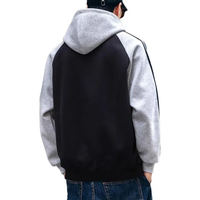 格蓝鹿 连帽宽松套头卫衣 男女同款