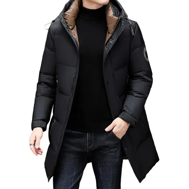 太子龍 连帽外套保暖百搭简约时尚 棉服 男款