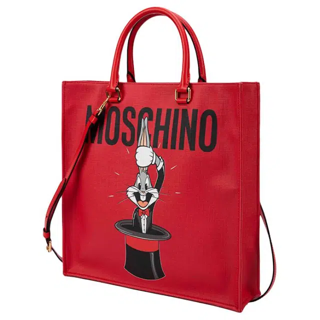 MOSCHINO x LOONEYTUNE Logo Tote