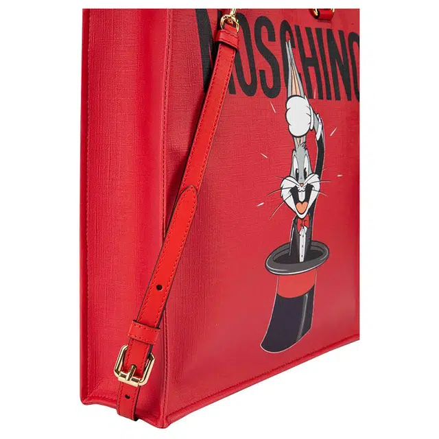 MOSCHINO x LOONEYTUNE Logo Tote