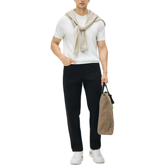 丹宁哲学 美利奴钻石羊毛细腻舒适常规时尚都市针织衫 男款