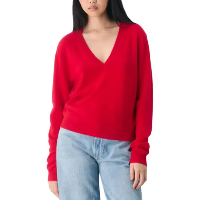 ARITZIA FW25 Bare Cashmere V-neck Sweater V