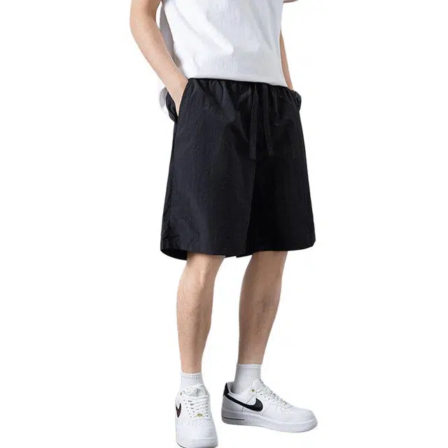 单爵 美式腊肠狗刺绣夏季休闲短裤 男女同款