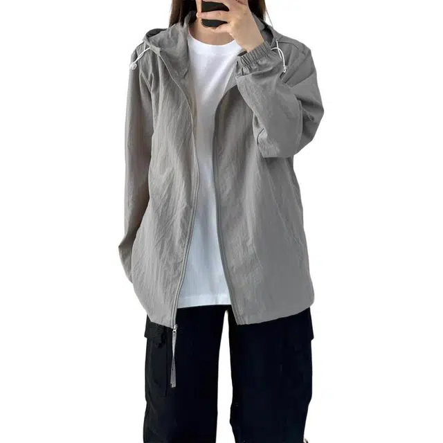 单爵 薄款户外休闲夏季长袖防晒服 男女同款