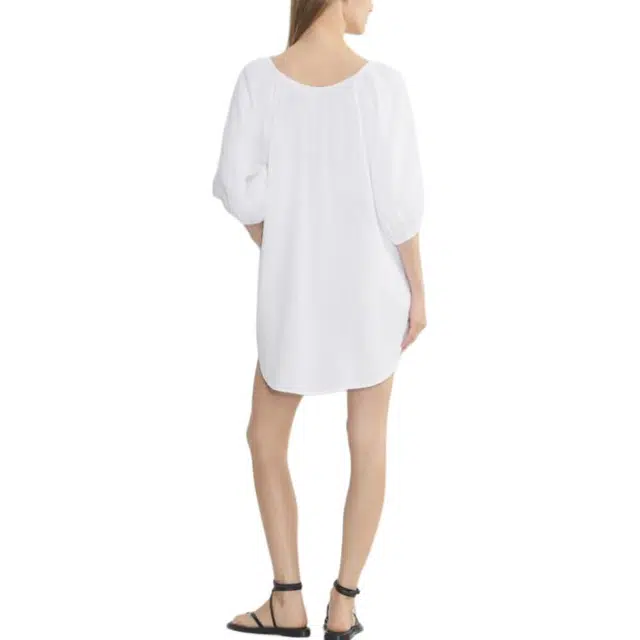 ARITZIA SS25 Little Moon AirPlush Cotton Fig Dress