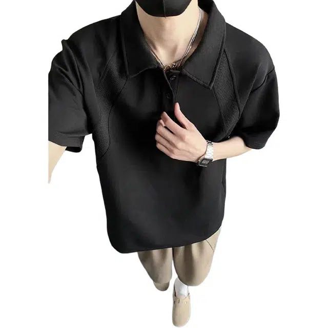 YICHEN boxycleanfitPolo
