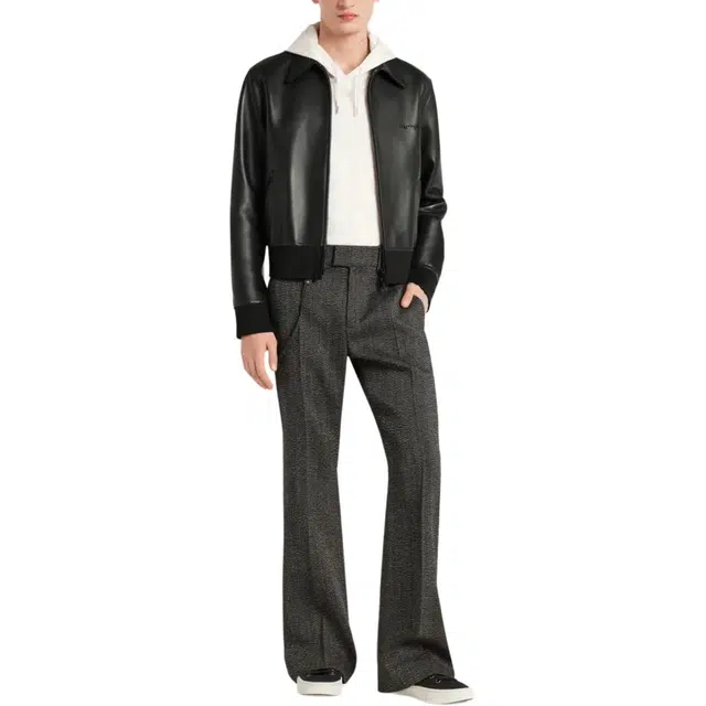 COURREGES FW25 BOOTCUT CAVIAR PANTS