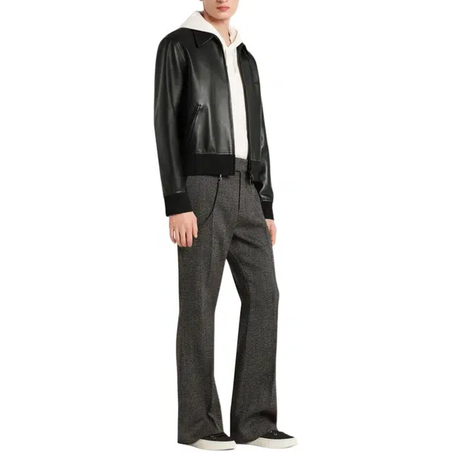 COURREGES FW25 BOOTCUT CAVIAR PANTS