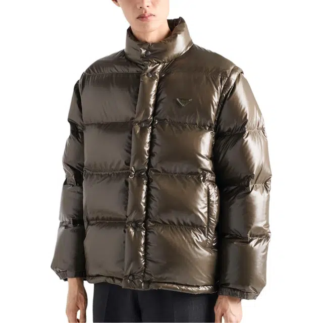 Prada Detachable Sleeve Down Jacket