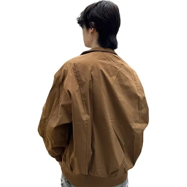 单爵 美拉德飞行员外套男款秋冬季立领短款棒球棉服 男女同款