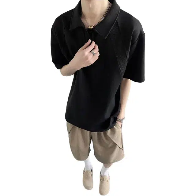 YICHEN boxycleanfitPolo