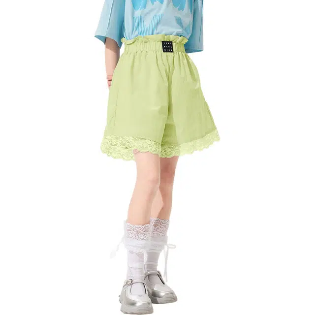 媛媛公主 休闲舒适柔软时尚甜美短裤 中小童