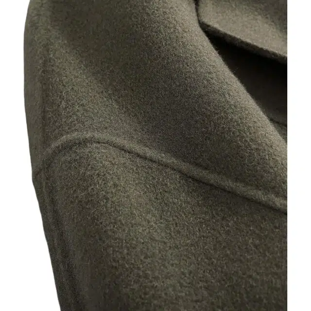 宫奴 日系复古潮牌时尚简约休闲百搭双面羊毛呢大衣 男女同款