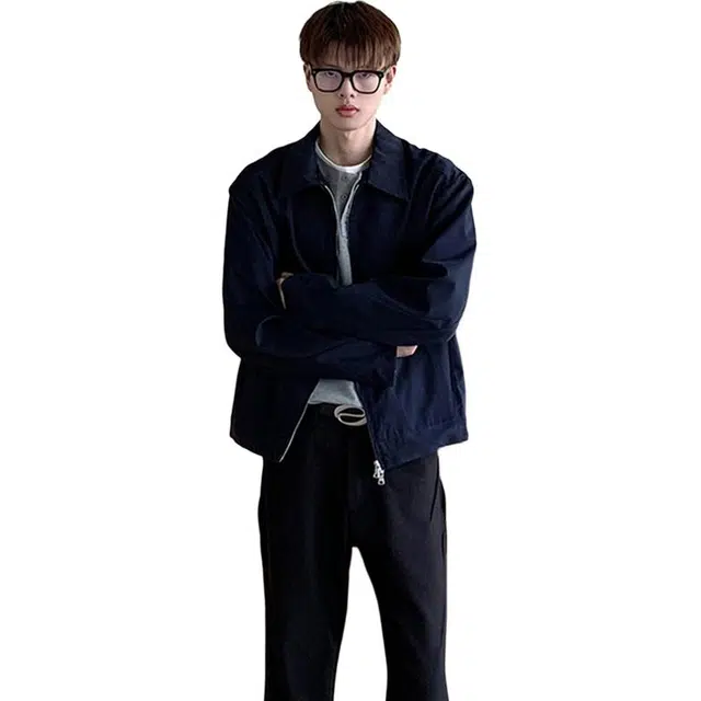 单爵 短款外套男潮牌高级感痞帅行政美式复古夹克 男女同款