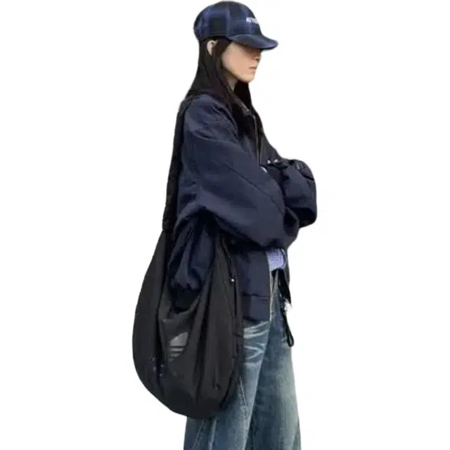 单爵 美式复古飞行外套男款秋季高级感翻领棒球服夹克 男女同款