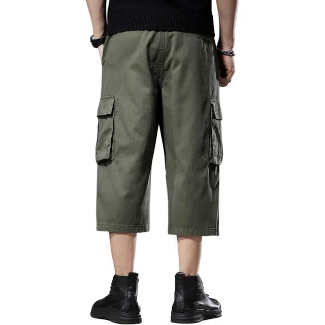 贵色 高街复古废土风松弛感潮牌休闲透气吸汗工装短裤 男女同款