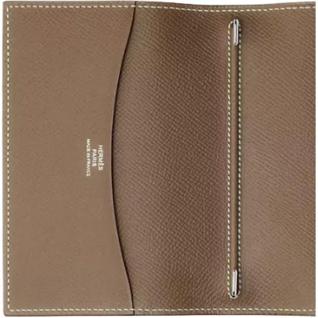 HERMES Simple GM agenda cover Epsom 18 Etoupe