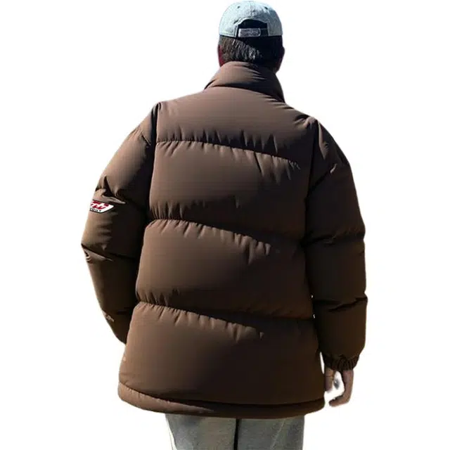 图兰朵 美式潮牌学院风百搭潮流舒适保暖面包棉袄高街时尚情侣多巴胺配色棉服 男女同款