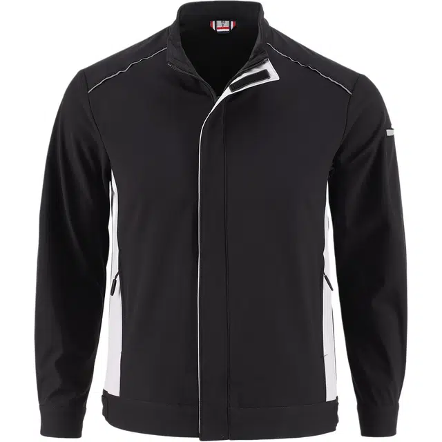 邦固依品 春秋季高端工作服套装男防水时尚工装防风立领耐磨企业团体服夹克 男款