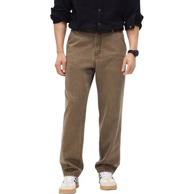 丹宁哲学 黄石农场主 纯棉酵磨洗褪工艺牛仔裤 男女同款