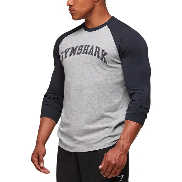 GYMSHARK GSLC Raglan 34 Sleeve logoT