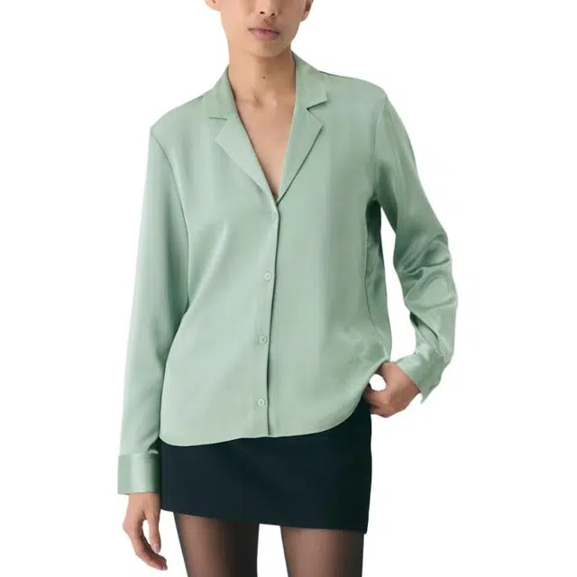 ARITZIA FW25 Dover Satin Shirt