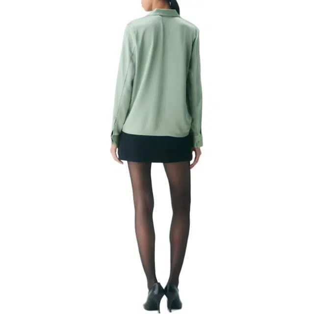 ARITZIA FW25 Dover Satin Shirt