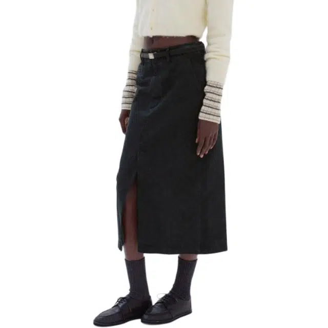 Auralee FW25 PRODUCT DYED FINX CHINO SKIRT