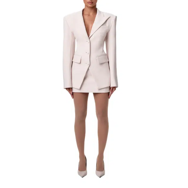 NAKED WARDROBE Power Shoulder Blazer Suiting