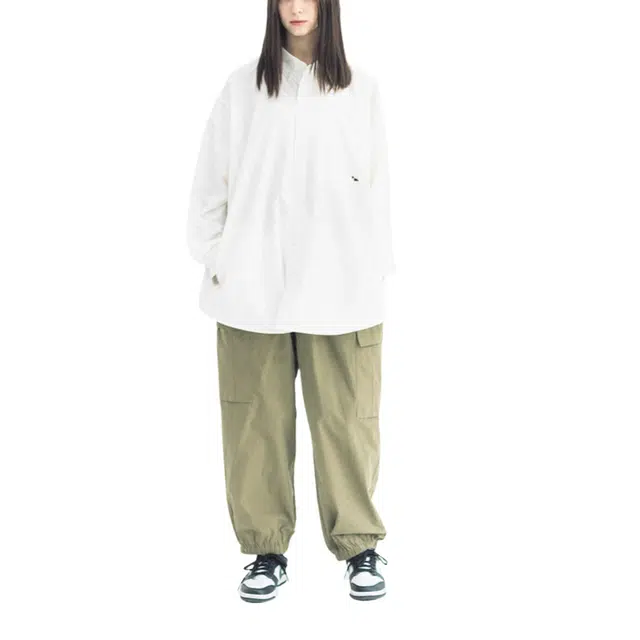 BESLOW BALLOON FIT BANDING CARGO PANTS