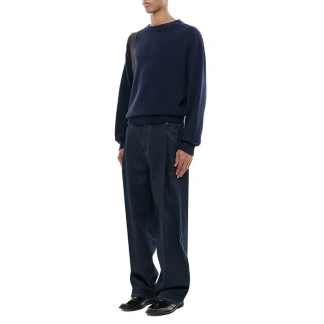 BESLOW OVERSIZED CREW NECK KNIT