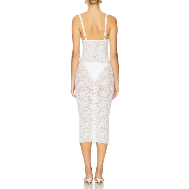 SUPERDOWN Sheer Dress Nada
