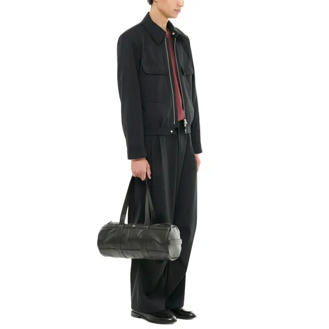 BESLOW XMILITARY ZIP-UP SHORT JACKET
