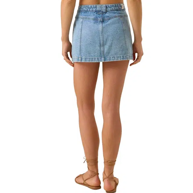 ALTAR'D STATE Darby Button Down Skirt