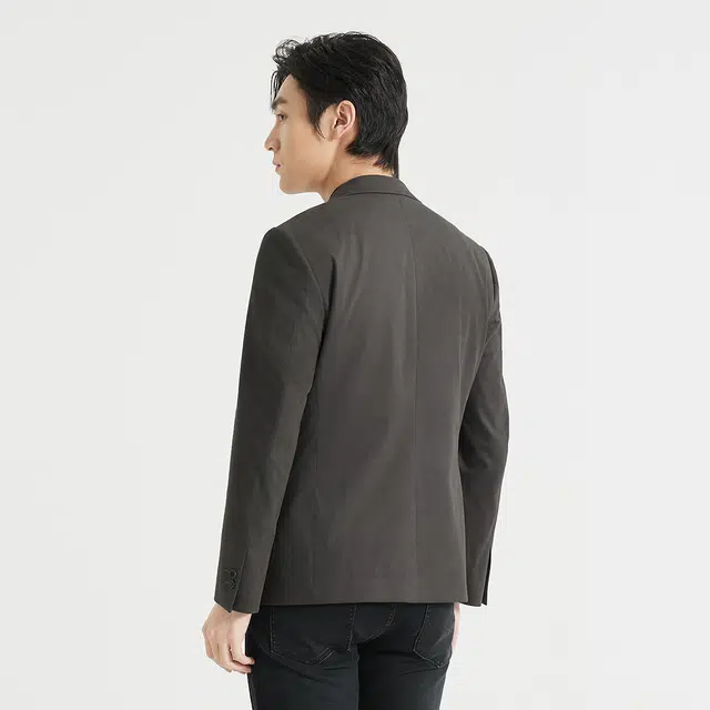 利郎 商务简约时尚休闲外套百搭修身长袖西装 男款