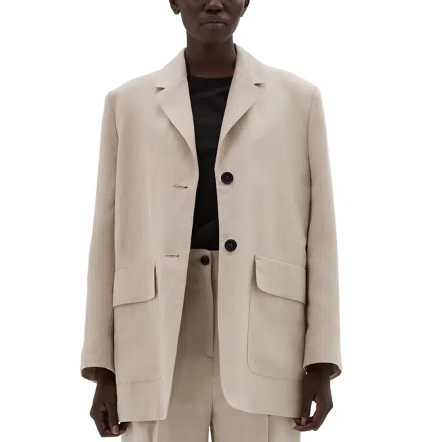 MARGARETHOWELL PATCH POCKET BLAZER Margaret Howell