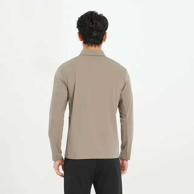 利郎 功能商旅纯色半高领商务通勤秋季卫衣 男款