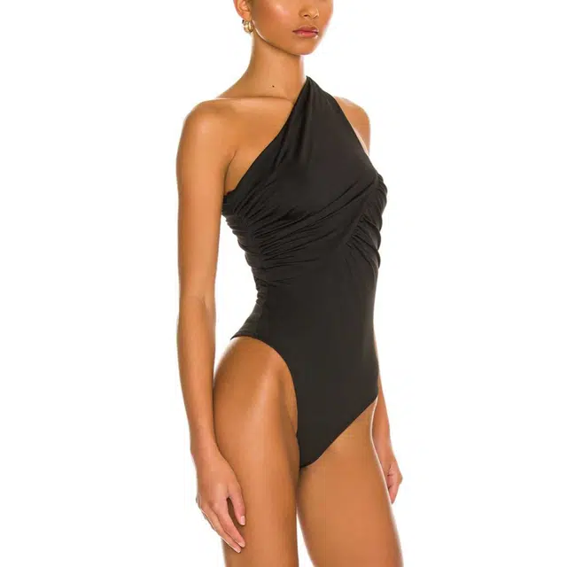 SUPERDOWN One Shoulder Bodysuit Bailee