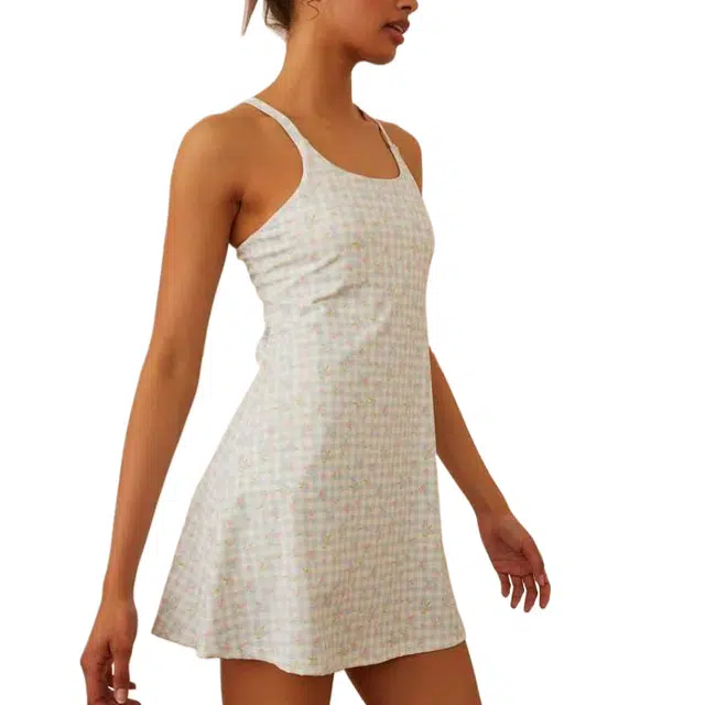 ALTAR'D STATE Active Spirit Gingham Dress