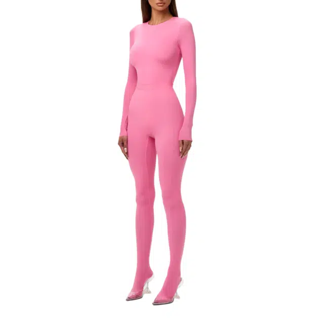 NAKED WARDROBE Closed Toe Legging Naked