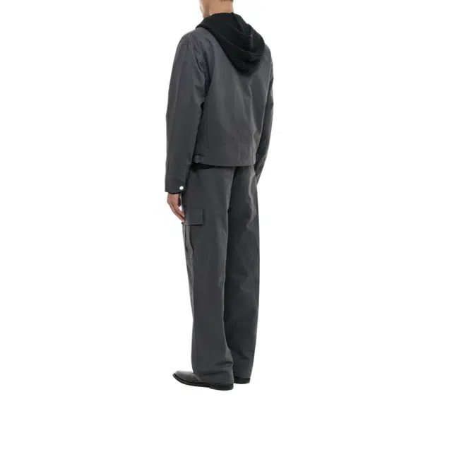 BESLOW COTTON TWILL CARGO PANTS