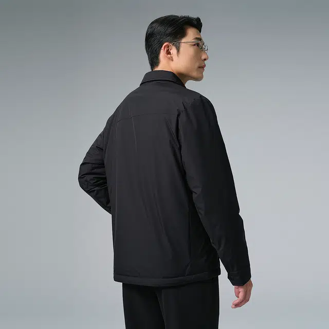 利郎 轻暖系列 商务翻领轻薄款翻领口袋装饰防泼水通勤冬季羽绒服 男款