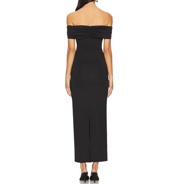 SUPERDOWN Blake Off Shoulder Gown