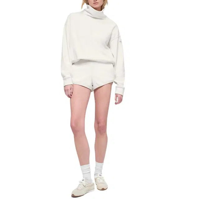 alo yoga Polar Fleece Hazy Pullover