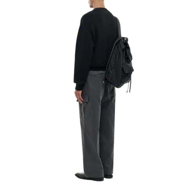 BESLOW OVERSIZED CREW NECK KNIT